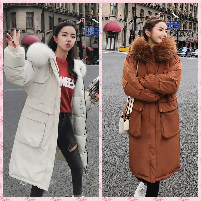 Photo Shoot 2019 Winter New Style down Jacket Cotton-padded Clothes WOMEN'S Dress Korean-style Loose-Fit Mid-length over-the-Kne
Photo Shoot 2019 Winter New Style down Jacket Cotton-padded Clothes WOMEN'S Dress Korean-style Loose-Fit Mid-length over-the-Kne