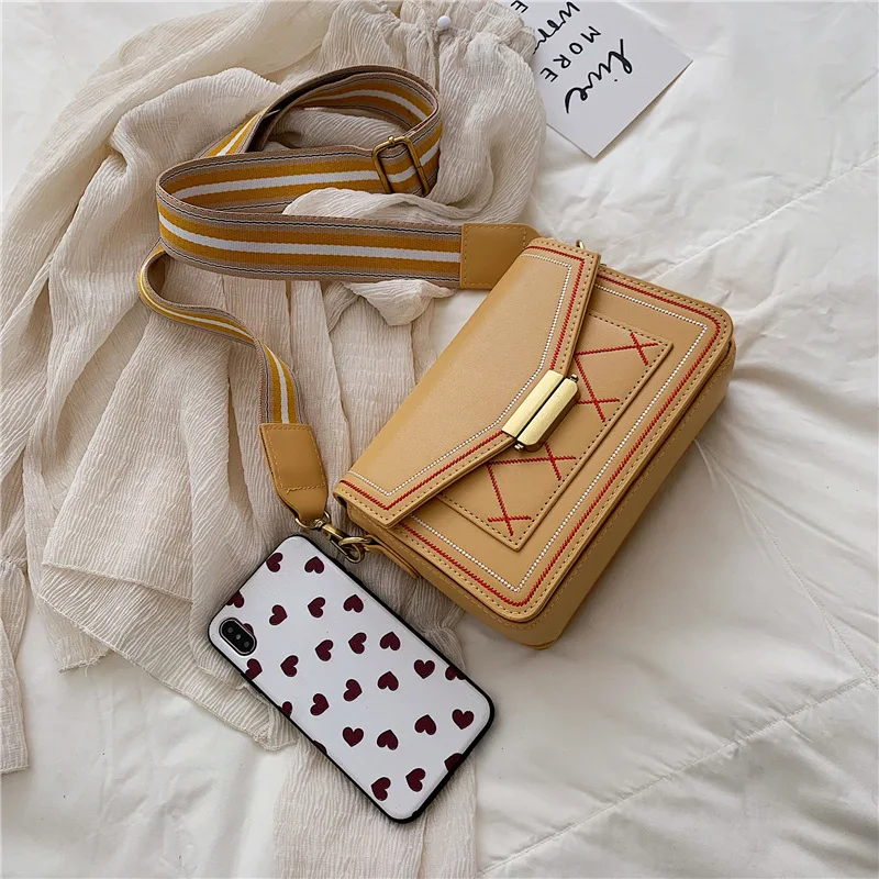 2019 New Style Summer Korean-style Square Sling Bag Women's Car Suture WOMEN'S Bag Retro Crossbody Bag Fashion Shoulder Bag
2019 New Style Summer Korean-style Square Sling Bag Women's Car Suture WOMEN'S Bag Retro Crossbody Bag Fashion Shoulder Bag