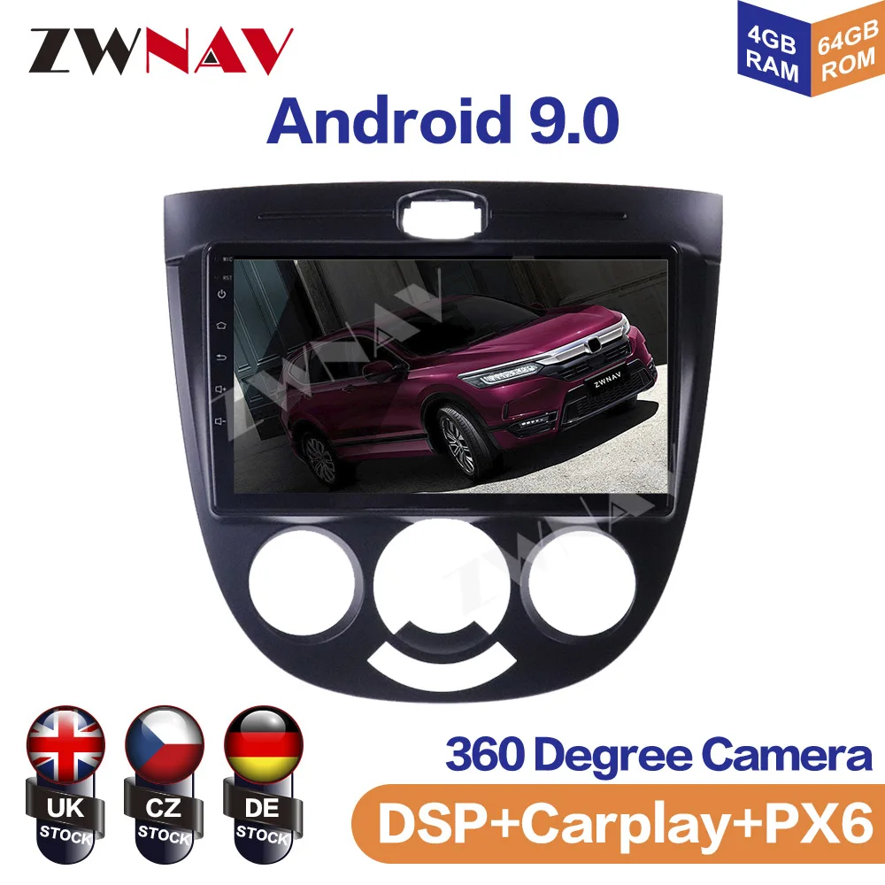 Android 9.0 PX6 4+64G With DSP Carplay IPS Screen For Buick Excelle 2004-2007 RDS Car GPS Navigation Radio DVD Player Multimedia
Android 9.0 PX6 4+64G With DSP Carplay IPS Screen For Buick Excelle 2004-2007 RDS Car GPS Navigation Radio DVD Player Multimedia