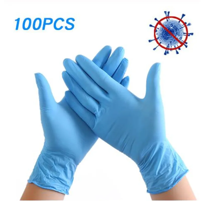100Pcs/box Black Disposable Nitrile Gloves Powder Free Ambidextrous For House Industrial Use Tattoo Gloves Practical
100Pcs/box Black Disposable Nitrile Gloves Powder Free Ambidextrous For House Industrial Use Tattoo Gloves Practical