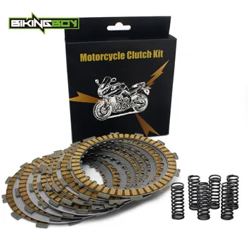 

BIKINGBOY For Honda CRF450R 13 2013 CRF 450 R 8 Clutch Friction Plates + 7 Steel Separator Plates + 6 Heavy Duty Springs Set