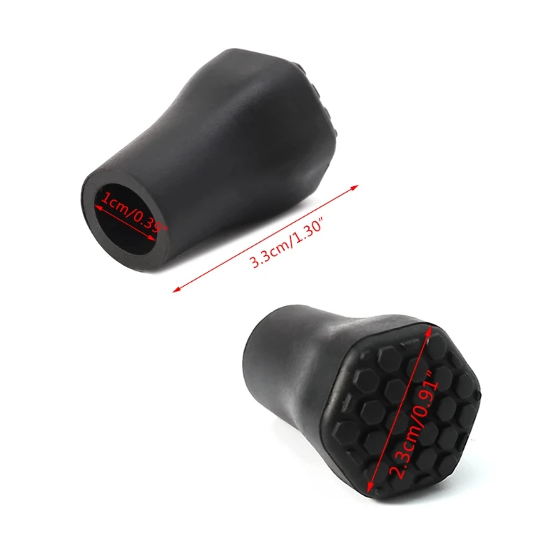 Rubber Tip Protect Nordic Alpenstock Trekking Pole Walk Hiking Stick Accessories Q0KF
Rubber Tip Protect Nordic Alpenstock Trekking Pole Walk Hiking Stick Accessories Q0KF