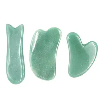 3PCS Natural Jade Scraping Board Facial Massager Pressure Therapy Scraper Guasha Board Massage Tool SPA Therapy Antistress A4
3PCS Natural Jade Scraping Board Facial Massager Pressure Therapy Scraper Guasha Board Massage Tool SPA Therapy Antistress A4