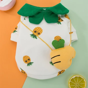 Sweet Pet Dog Clothes Small Dogs Shih Tzu Yorkshire Hoodies Sweatshirt Soft Puppy Dog Cat Costume Clothing Pineapple Backbag
Sweet Pet Dog Clothes Small Dogs Shih Tzu Yorkshire Hoodies Sweatshirt Soft Puppy Dog Cat Costume Clothing Pineapple Backbag