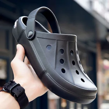 2020 Comfortable Men Beach Sandals Summer Outdoor Beach Shoes Men Slip On Garden Clogs Casual Water Shower Slippers Flip Flops
2020 Comfortable Men Beach Sandals Summer Outdoor Beach Shoes Men Slip On Garden Clogs Casual Water Shower Slippers Flip Flops