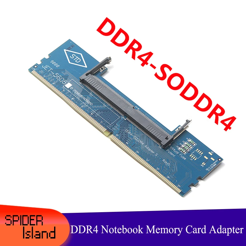 DDR4 Notebook Memory Adapter Card Notebook DDR3 to Desktop 4 Memory Test Protection Card
DDR4 Notebook Memory Adapter Card Notebook DDR3 to Desktop 4 Memory Test Protection Card