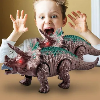 Luminous Simulation Dinosaur Electric Dinosaur Toy Music Light Dinosaur Model Boy Simulation Kids Toy
Luminous Simulation Dinosaur Electric Dinosaur Toy Music Light Dinosaur Model Boy Simulation Kids Toy