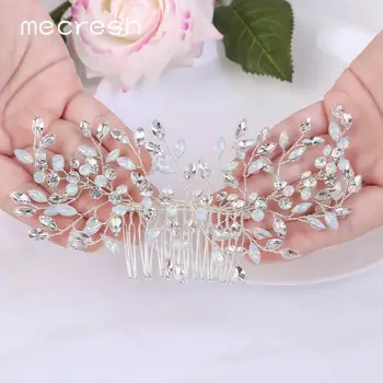 Mecresh Unique Handmade Horse Eye Crystal Bridal Hair Comb Wedding Accessories Silver Color Women Gilrs Hair Ornaments FS341 
Mecresh Unique Handmade Horse Eye Crystal Bridal Hair Comb Wedding Accessories Silver Color Women Gilrs Hair Ornaments FS341