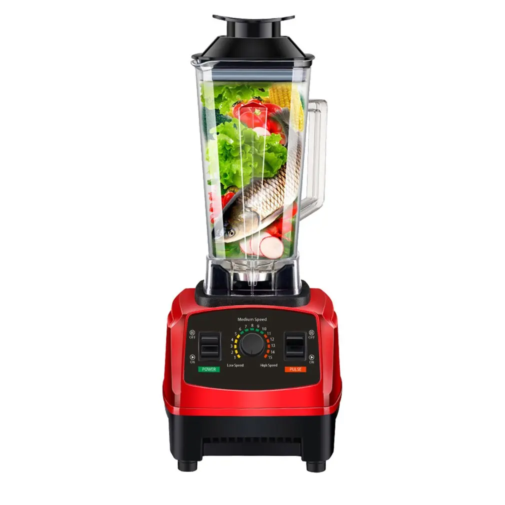 2200W High Speed Blender Mixer with 8 Blade Fruit Juicer Food Processor Ice Crusher Smoothie Machine 2.0L
2200W High Speed Blender Mixer with 8 Blade Fruit Juicer Food Processor Ice Crusher Smoothie Machine 2.0L