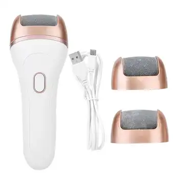 USB Electric Callus Remover Feet Grinding Roller Foot File Heel Dead Skin Peeling Pedicure Tool with 3 Extra Rollers
USB Electric Callus Remover Feet Grinding Roller Foot File Heel Dead Skin Peeling Pedicure Tool with 3 Extra Rollers