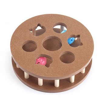 Cats Interactive Training Toy Pet Toys Kitten Cats Supplies Wooden Collision Ball Educational Turntable Toy Pet Products
Cats Interactive Training Toy Pet Toys Kitten Cats Supplies Wooden Collision Ball Educational Turntable Toy Pet Products