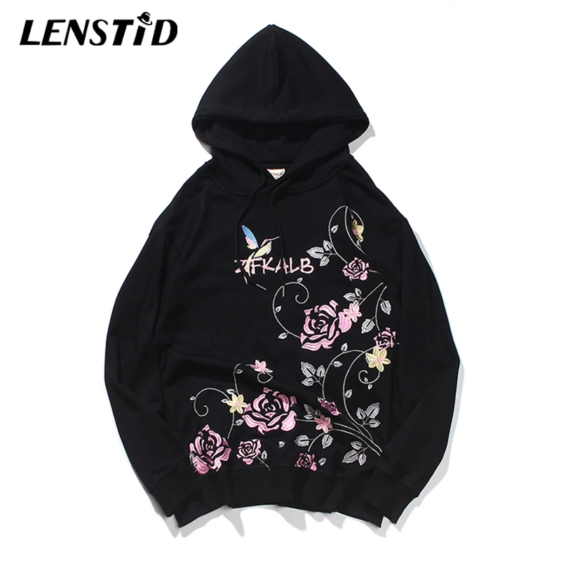 LENSTID Autumn Japanese Harajuku Flowers Embroidery Cotton Pullover Hoodies Mens Hip Hop Streetwear Sweatshirts Brand Clothing
LENSTID Autumn Japanese Harajuku Flowers Embroidery Cotton Pullover Hoodies Mens Hip Hop Streetwear Sweatshirts Brand Clothing