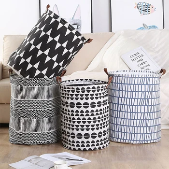 Cotton Linen Storage Bag Desktop Multi-Function Space Savers Dirty Clothes PE Coating Fashion Sundries Receiving Barrel Dedroom
Cotton Linen Storage Bag Desktop Multi-Function Space Savers Dirty Clothes PE Coating Fashion Sundries Receiving Barrel Dedroom