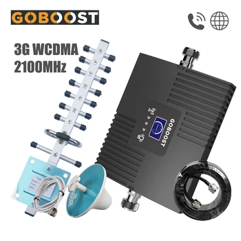 GOBOOST WCDMA 3G Signal Booster UMTS 2100 mhz band1 Mini LCD Display Cellular Mobile Repeater 65dB Cell phone Amplifier Network
GOBOOST WCDMA 3G Signal Booster UMTS 2100 mhz band1 Mini LCD Display Cellular Mobile Repeater 65dB Cell phone Amplifier Network