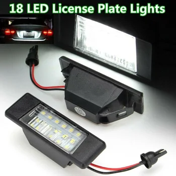 2Pieces 12V Car 18 SMD LED License Plate Light White 26510 8990 A For Nissan Qashqai X-Trail Juke Patnfinder NV200 Infiniti Q50
2Pieces 12V Car 18 SMD LED License Plate Light White 26510 8990 A For Nissan Qashqai X-Trail Juke Patnfinder NV200 Infiniti Q50