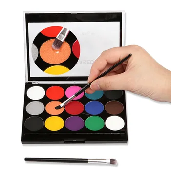 15 Colors Face Makeup Pigment Water-Soluble Drawing Pigment Face And Body Painting Kit
15 Colors Face Makeup Pigment Water-Soluble Drawing Pigment Face And Body Painting Kit