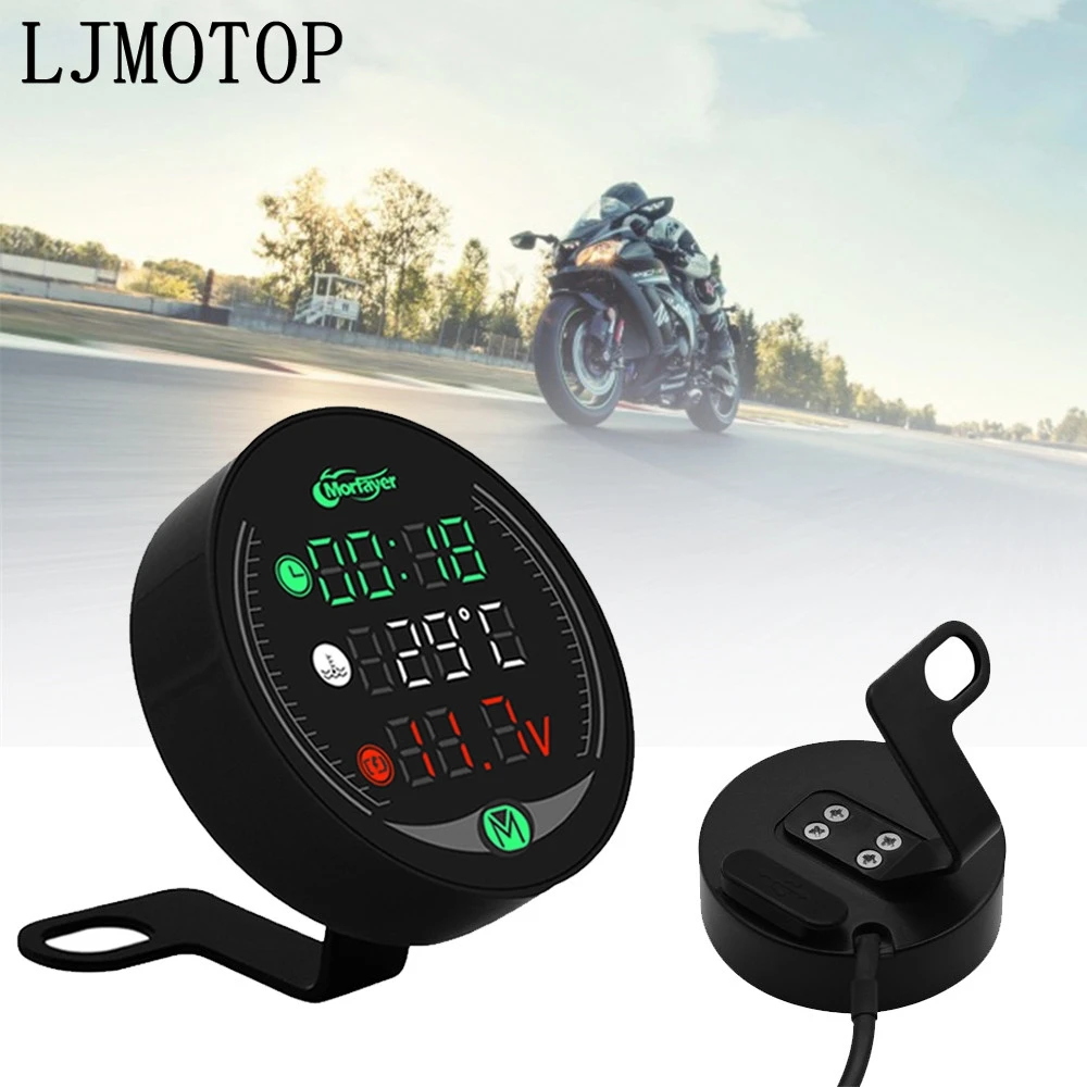 5-in-1 Motorcycle Meter Time Water Temperature Voltmeter USB Display Table For Suzuki Bandit 650S GSF1200 1500 650 BANDIT DL650
5-in-1 Motorcycle Meter Time Water Temperature Voltmeter USB Display Table For Suzuki Bandit 650S GSF1200 1500 650 BANDIT DL650