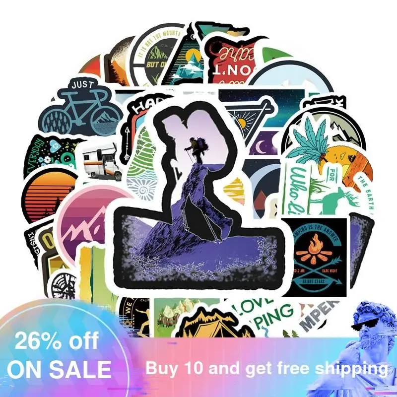 10/30/50Pcs Travel Outdoor Graffiti Stickers Style B Adventure Doodle Stickers for Motorcycle Skateboards Laptop Luggage Sticker
10/30/50Pcs Travel Outdoor Graffiti Stickers Style B Adventure Doodle Stickers for Motorcycle Skateboards Laptop Luggage Sticker