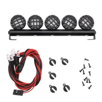 RC Multi-Function Bright LED Light Lamp Bar for 1/10 RC Crawler Traxxas TRX-4 RC Crawler RC Car
RC Multi-Function Bright LED Light Lamp Bar for 1/10 RC Crawler Traxxas TRX-4 RC Crawler RC Car