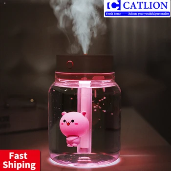 High Quality 425ML Ultrasonic Air Humidifier Aroma Essential Oil Diffuser for Home Car USB Fogger Mist Maker with LED Night Lamp
High Quality 425ML Ultrasonic Air Humidifier Aroma Essential Oil Diffuser for Home Car USB Fogger Mist Maker with LED Night Lamp