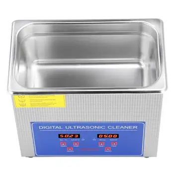 1.3L Jewelry Cleaning Machine Stainless Steel Digital Ultrasonic Cleaner Cleaning Tank with Timer and Heater for Jewelry
1.3L Jewelry Cleaning Machine Stainless Steel Digital Ultrasonic Cleaner Cleaning Tank with Timer and Heater for Jewelry