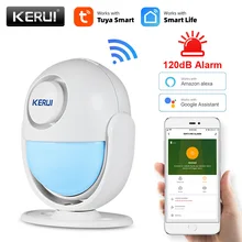 KERUI WP71 Doorbell Welcome System Wireless Home Security WiFi Burglar Alarm Tuya App Control Infrared PIR Motion Detector Alarm
KERUI WP71 Doorbell Welcome System Wireless Home Security WiFi Burglar Alarm Tuya App Control Infrared PIR Motion Detector Alarm