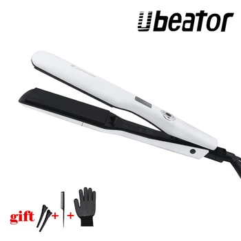 Professional Hair Straightener High Temperature Plates Straightening Irons Styling Tool Titanium Flat Iron LED Display 
Professional Hair Straightener High Temperature Plates Straightening Irons Styling Tool Titanium Flat Iron LED Display