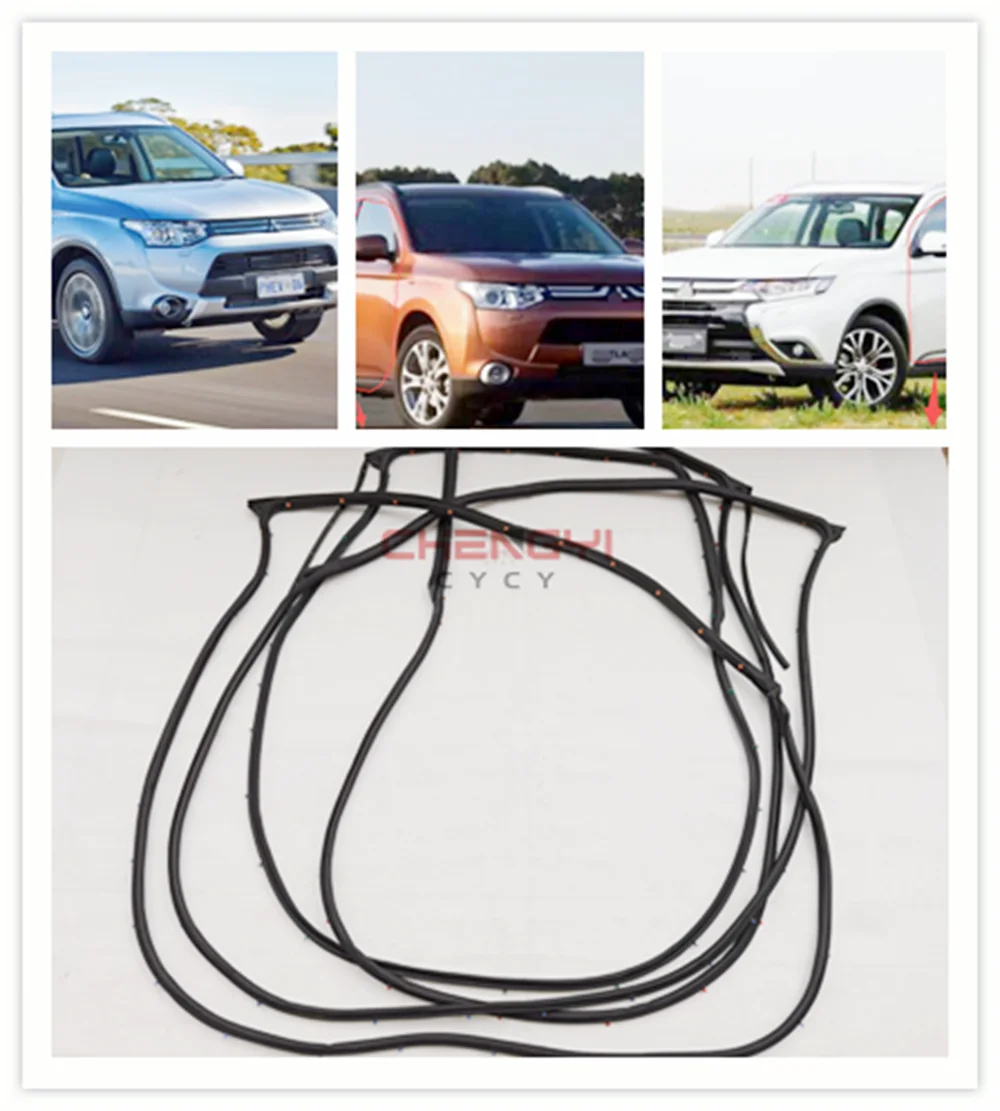 Door Rubber Seal Doorpost Rubber Strip For Mitsubishi Outlander 13- GF7W GF8W 5725A393 5725A394 5755A421 5755A422 5725A237
Door Rubber Seal Doorpost Rubber Strip For Mitsubishi Outlander 13- GF7W GF8W 5725A393 5725A394 5755A421 5755A422 5725A237