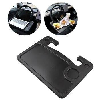 Laptop Support Removable Steering Wheel Desk Water Cup Drink Holder Dining Car Accessory Stand Eating For Tesla Model 3 S X Y
Laptop Support Removable Steering Wheel Desk Water Cup Drink Holder Dining Car Accessory Stand Eating For Tesla Model 3 S X Y