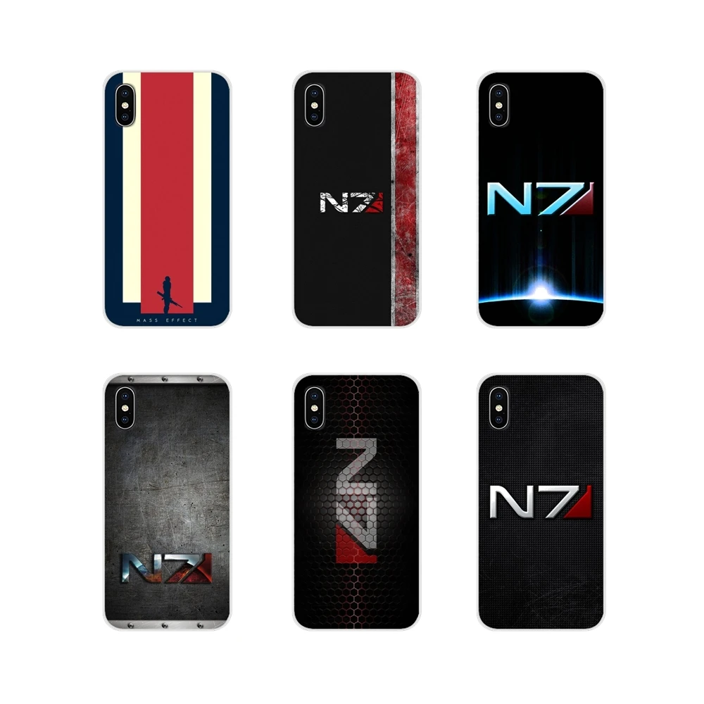 N7 Mass Effect 3 Аксессуары чехлы для телефонов Samsung Galaxy S2 S3 S4 S5 Mini S6 S7 Edge S8 S9 S10E Lite Plus |