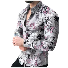 JAYCOSIN Printed Shirt Men Lapel Collar Long Sleeve Tops Streetwear Button Brand Hawaiian Shirts Men Casual Blouse Camisa 2021
JAYCOSIN Printed Shirt Men Lapel Collar Long Sleeve Tops Streetwear Button Brand Hawaiian Shirts Men Casual Blouse Camisa 2021