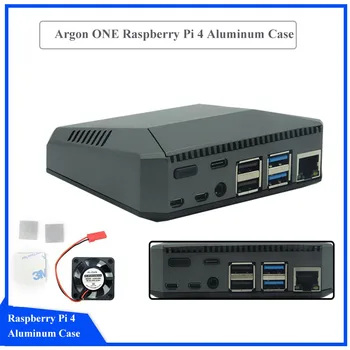 Raspberry Pi 4 Aluminum Case Metal ABS Shell Box with Fan Heatsink Power Switch Removable GPIO Cover for Raspberry Pi 4 Model B
Raspberry Pi 4 Aluminum Case Metal ABS Shell Box with Fan Heatsink Power Switch Removable GPIO Cover for Raspberry Pi 4 Model B