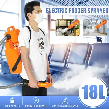 1600W 18L Electric ULV Fogger Sprayer Ultra Capacity Disinfection Machine Mosquito Killer Fight Drugs Sprayer Fast Shipping
1600W 18L Electric ULV Fogger Sprayer Ultra Capacity Disinfection Machine Mosquito Killer Fight Drugs Sprayer Fast Shipping