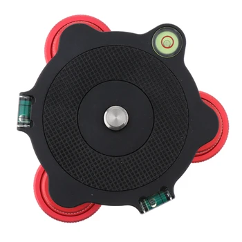 Tripod Speedy Leveling Base Leveler Adjusting Base Panning Level Plate with Bubble Level for Canon Nikon DSLR Camera Tripod
Tripod Speedy Leveling Base Leveler Adjusting Base Panning Level Plate with Bubble Level for Canon Nikon DSLR Camera Tripod