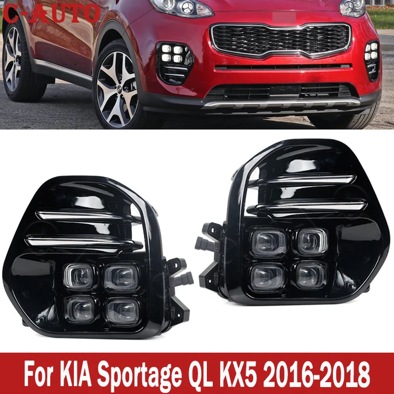 C-Auto Car Front LED Daytime Running Lamp DRL Headlight Fog Lights Driving Signal Lamp For KIA Sportage QL kx5 2016 2017 2018
C-Auto Car Front LED Daytime Running Lamp DRL Headlight Fog Lights Driving Signal Lamp For KIA Sportage QL kx5 2016 2017 2018