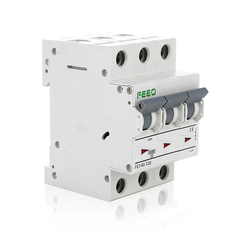 AC MCB 3P C type 750V Mini Circuit breaker 6A 10A 16A 20A 25A 32A 40A 50A 63A MCB Miniature AC Circuit Breaker
AC MCB 3P C type 750V Mini Circuit breaker 6A 10A 16A 20A 25A 32A 40A 50A 63A MCB Miniature AC Circuit Breaker