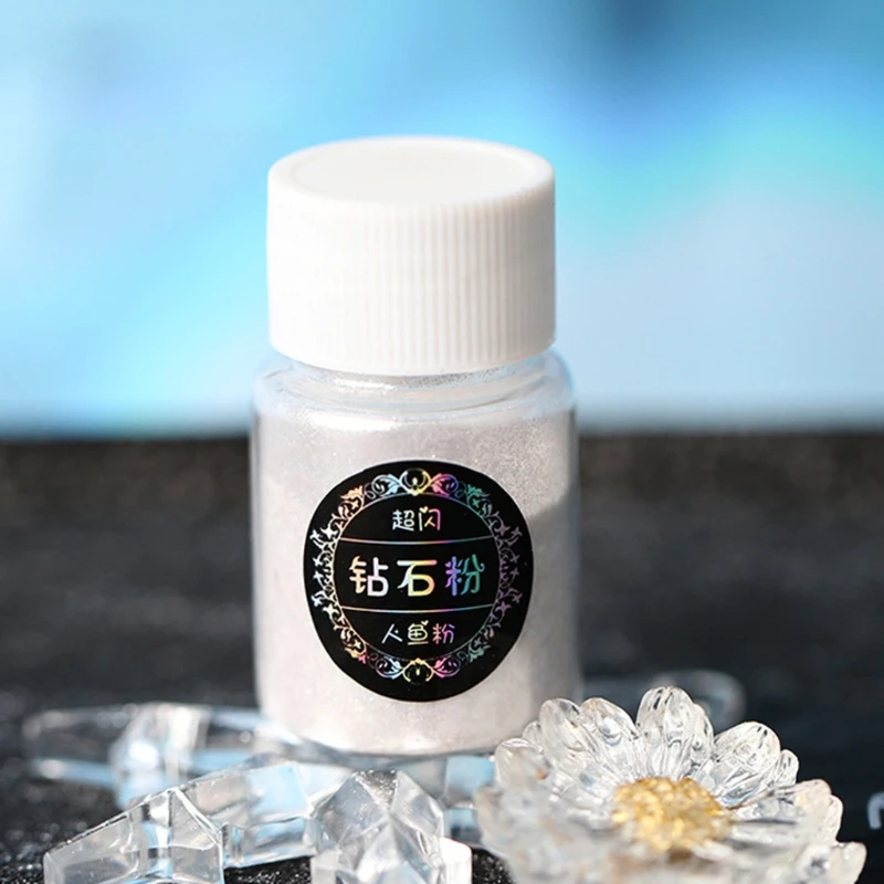 Diamond Powder Handmade Diy Pearlescent Powder Glitter Clear Crystal Epoxy AB Glue Color Matching Material Package
Diamond Powder Handmade Diy Pearlescent Powder Glitter Clear Crystal Epoxy AB Glue Color Matching Material Package
