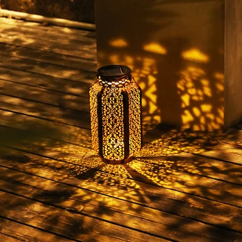 Outdoor Hanging Solar Lanterns Garden Lights Vintage Solar Lights with Handle Retro Metal Waterproof for Patio Yard Decor D30
Outdoor Hanging Solar Lanterns Garden Lights Vintage Solar Lights with Handle Retro Metal Waterproof for Patio Yard Decor D30