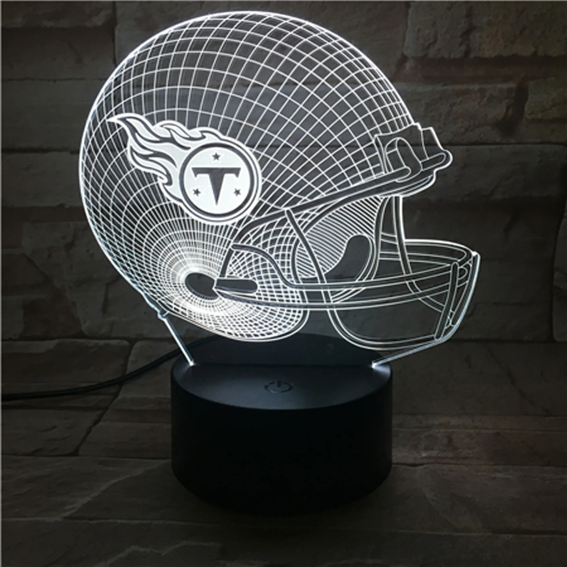 Rugby Tennessee Titans 3D Lamp Colorful Remote Control Touch Control LED Visual Lamp
Rugby Tennessee Titans 3D Lamp Colorful Remote Control Touch Control LED Visual Lamp