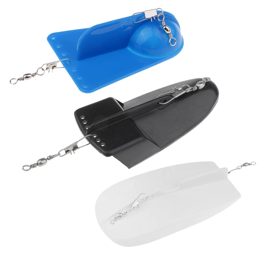 ABS Plastic Artificial Weight Sea Fishing Rigging Paravanes Trolling Diving Board Fishing Tools Accessories