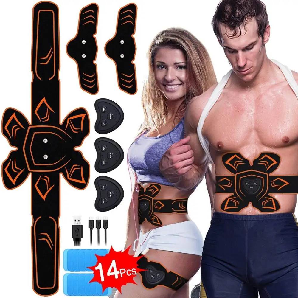 ABS Stimulator Muscle Toner Rechargeable Abdominal Toning Belt, EMS Abdomen Muscle Trainer Fitness with 6 Modes 10 Levels Belt
ABS Stimulator Muscle Toner Rechargeable Abdominal Toning Belt, EMS Abdomen Muscle Trainer Fitness with 6 Modes 10 Levels Belt