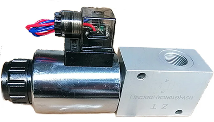 Solenoid hydraulic valve two-way stop valve pressure relief valve lifting platform electric hydraulic electric valve
Solenoid hydraulic valve two-way stop valve pressure relief valve lifting platform electric hydraulic electric valve