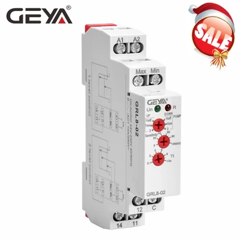 GEYA GRL8 Water Level Controller Liquid Relay 10A AC DC 24V 220V Floatless Relay Pump Controller
GEYA GRL8 Water Level Controller Liquid Relay 10A AC DC 24V 220V Floatless Relay Pump Controller