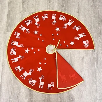 Diameter 96cm Red Christmas Tree Skirt ChristmasTree Decorations Christmas Elk Tree Skirt
Diameter 96cm Red Christmas Tree Skirt ChristmasTree Decorations Christmas Elk Tree Skirt