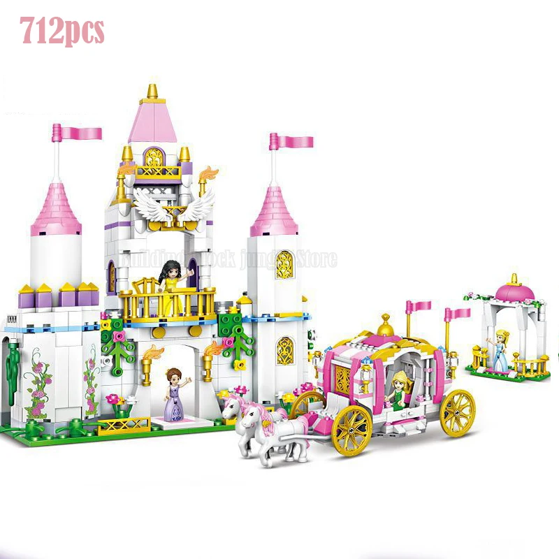 Bricks Legoes Compatible Building Blocks Princess Figure Castle Modle Disney Christmas Present New Year Gift Children Girl Toys
Bricks Legoes Compatible Building Blocks Princess Figure Castle Modle Disney Christmas Present New Year Gift Children Girl Toys