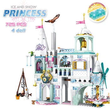 Princess Windsor's Castle Building Blocks Elsa Ice Castle Princess Girl Friends Stacking Bricks Creative Toys For Girls Children
Princess Windsor's Castle Building Blocks Elsa Ice Castle Princess Girl Friends Stacking Bricks Creative Toys For Girls Children
