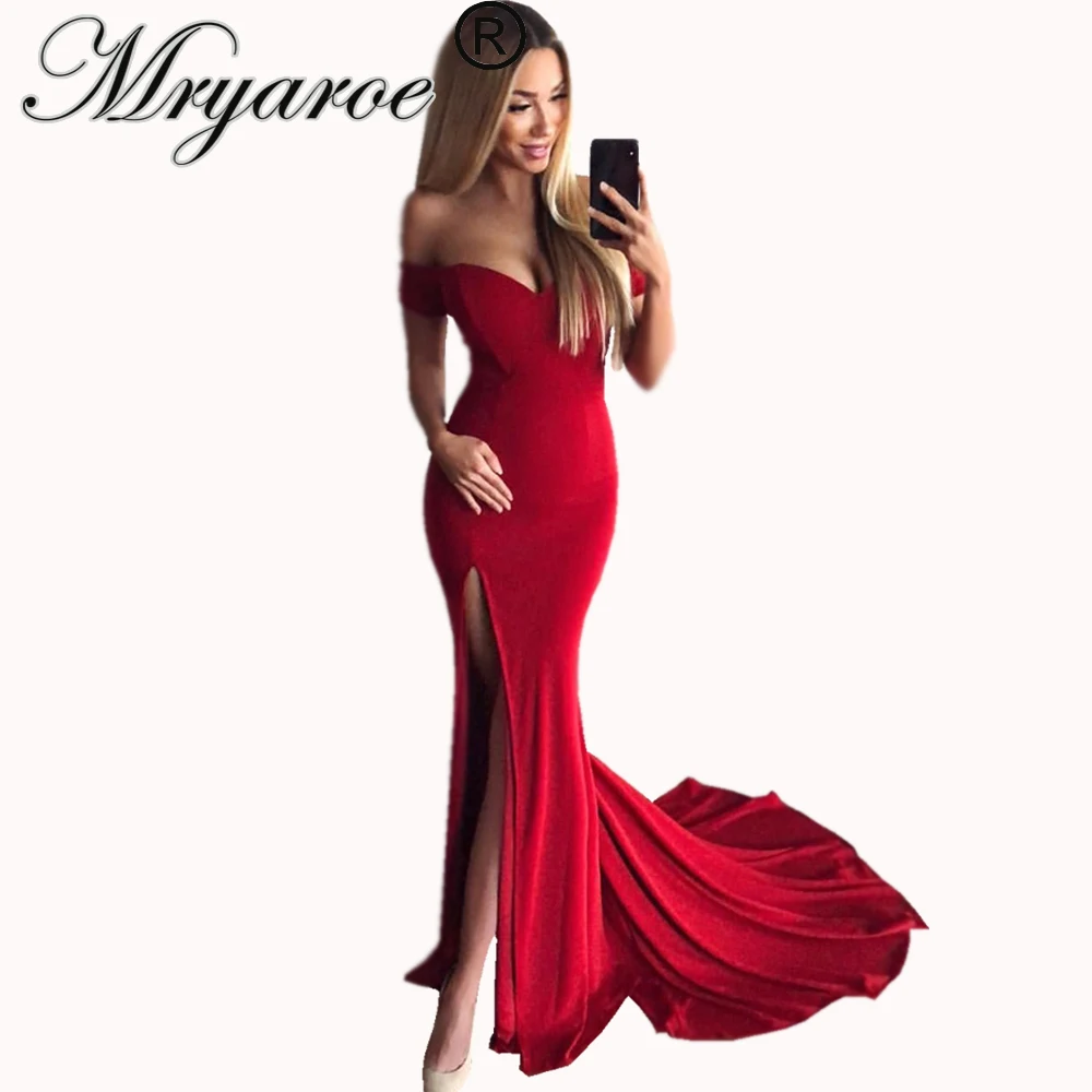 Mryarce Sexy Open Back Evening Dress Lace Appliqued Pearls Beading Side Split Turquoise Tulle Formal Gowns vestidos longos
Mryarce Sexy Open Back Evening Dress Lace Appliqued Pearls Beading Side Split Turquoise Tulle Formal Gowns vestidos longos