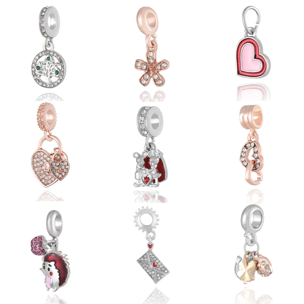 5 шт./лот новые подвески cz рыбы Висячие бусины для diy изготовления ювелирных