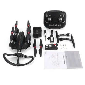 2.4G 200w/30w Camera APK Fixed Height Wifi Real-time Transmission Foldable Headless Mode Quadcopter Drone
2.4G 200w/30w Camera APK Fixed Height Wifi Real-time Transmission Foldable Headless Mode Quadcopter Drone