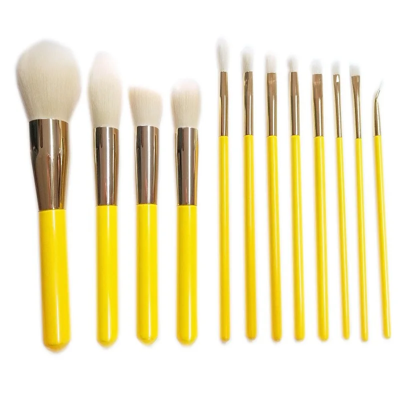 Makeup Brushes Set 12pcs/lot Eye Make Up Brush Eyeshadow Blending Eyeliner Eyelash Eyebrow Cosmetic Kit Little yellow duck
Makeup Brushes Set 12pcs/lot Eye Make Up Brush Eyeshadow Blending Eyeliner Eyelash Eyebrow Cosmetic Kit Little yellow duck